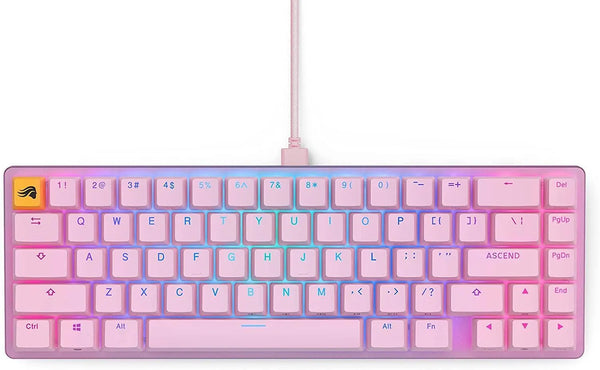 Glorious GMMK 2 65% Compact Tenkeyless TKL Gaming Keyboard White - Anigma